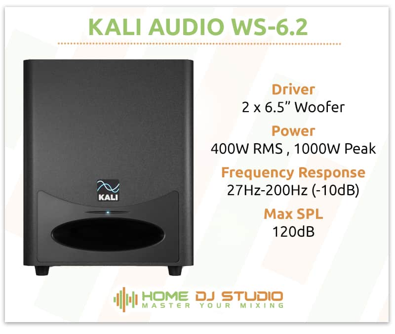 Kali Audio WS-6.2 Specifications.