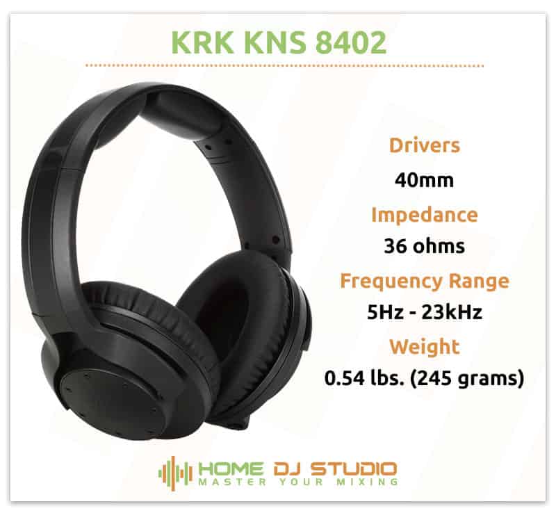 KRK KNS 8402 Specifications.