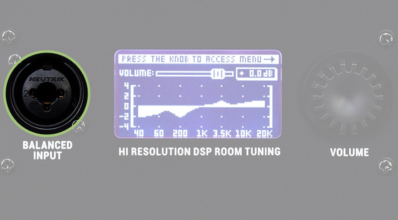 KRK ROKIT 10-3 G4 Inputs.