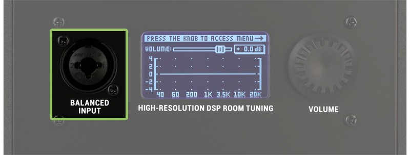 KRK Rokit 7 G4 Connection Options.