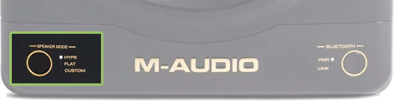 M-Audio Forty Sixty Speaker Mode.