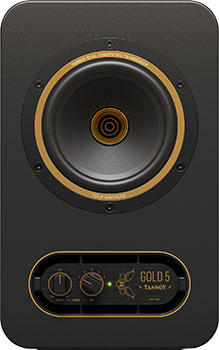 Front view of the Tannoy GOLD 5.