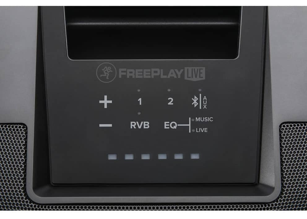 Mackie FreePlay LIVE control panel