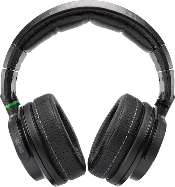 Front view of the Mackie MC-350.
