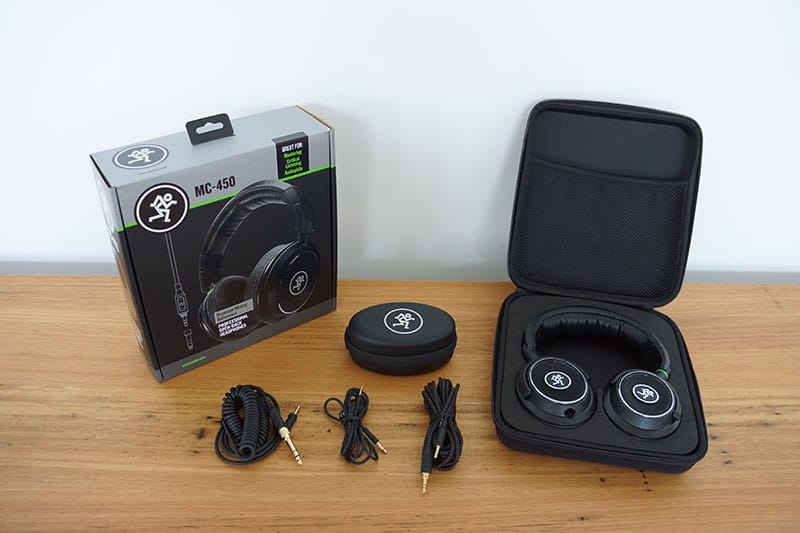 Mackie MC-450 product package.