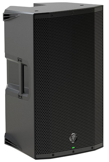 Three quarter view of the Mackie Thump 12A speaker.
