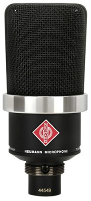 Neumann TLM 102 microphone.