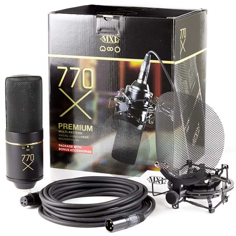 MXL 770X Accessories.