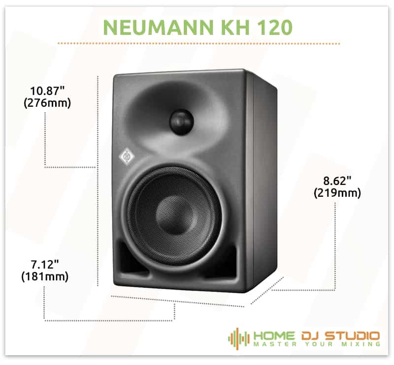 Neumann KH 120 Dimensions.