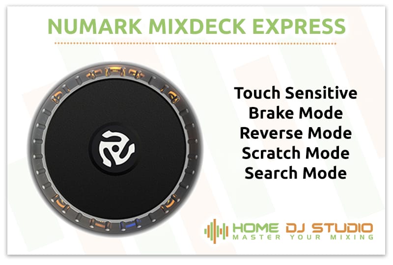 Numark Mixdeck Express Jogwheels