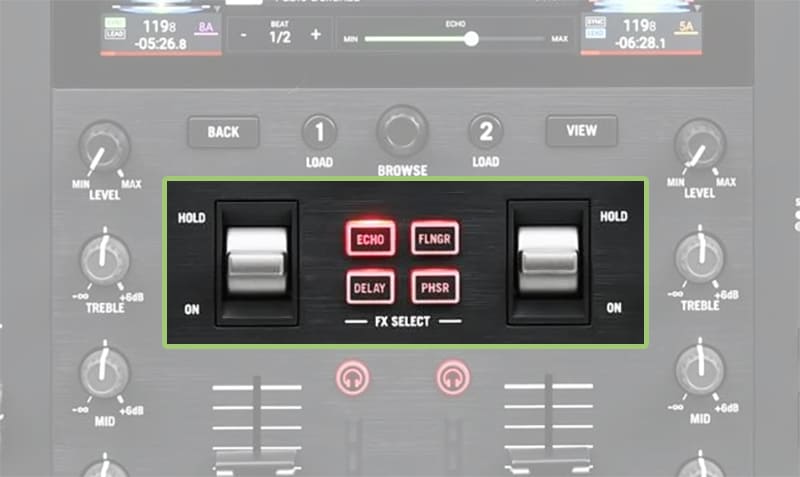 Numark Mixstream Pro Plus FX.