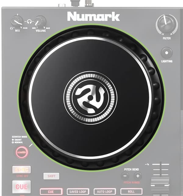Numark Mixstream Pro Plus Jogwheels.