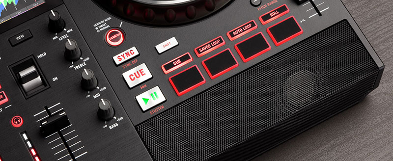 Numark Mixstream Pro+ Speakers.