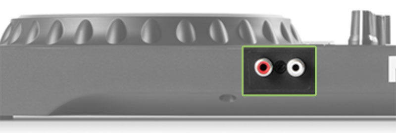 Numark Mixtrack Platinum FX Connection Options