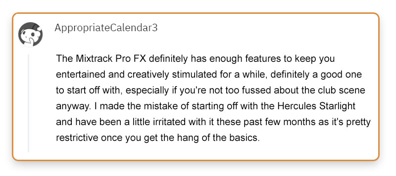 Numark Mixtrack Pro FX Reviews