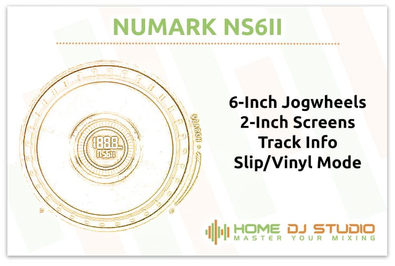 Numark NS6II Jogwheels