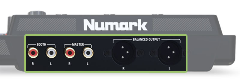 Numark NV II Connection Options