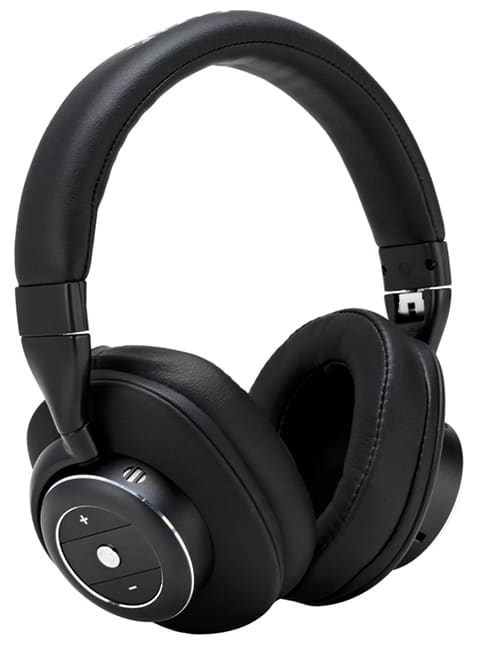 Three quarter view of the PreSonus Eris HD10BT headphones.