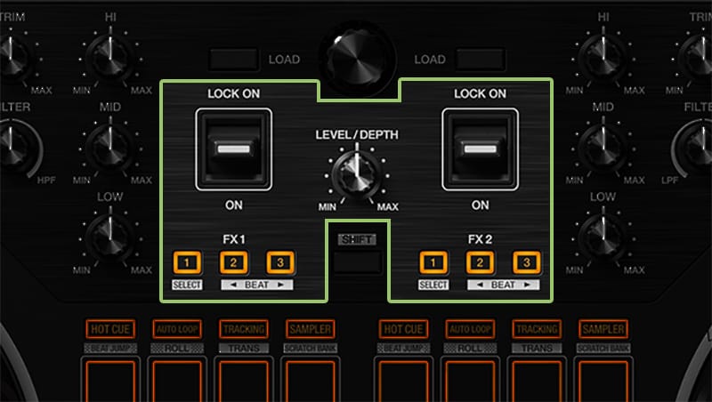 Pioneer DDJ-REV1 FX Section