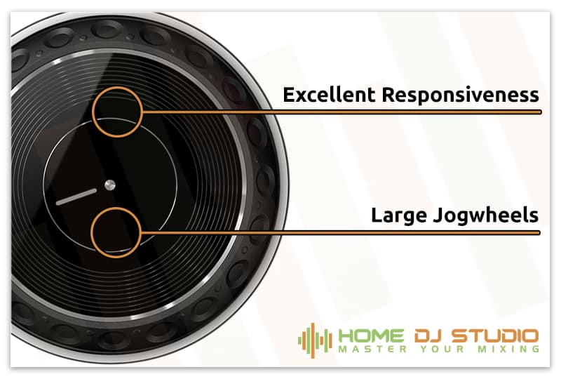 Pioneer DDJ-REV1 Jogwheels.