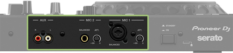 Pioneer DDJ REV5 Connections.