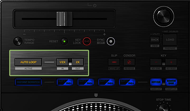 Pioneer DDJ REV7 Looping Section.