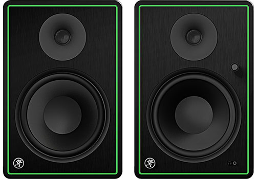 Mackie CR8-XBT Studio Monitors.