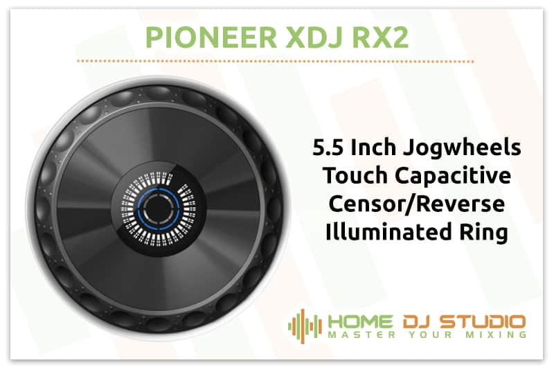 Pioneer XDJ RX2 Jogwheels