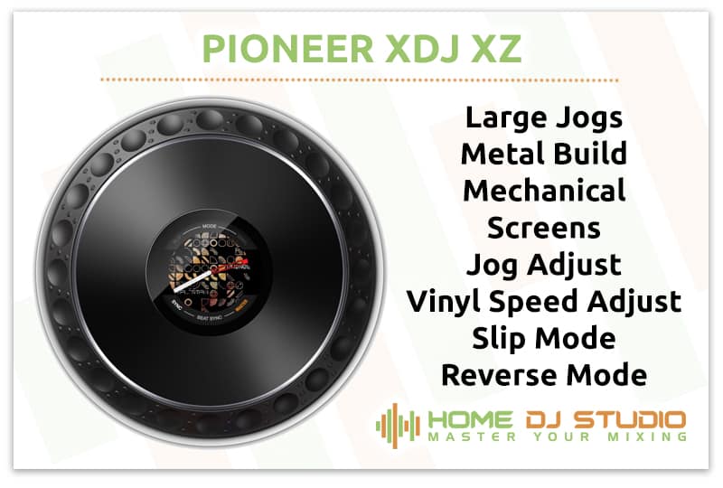Pioneer XDJ XZ Jogwheels