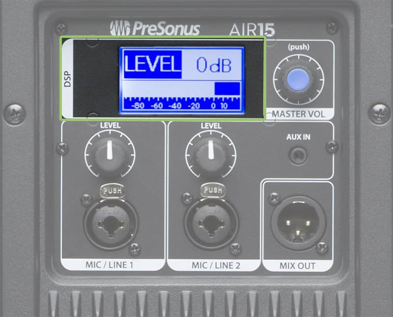 PreSonus AIR15 Tuning Options.
