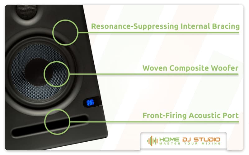 PreSonus Eris E5 Details.