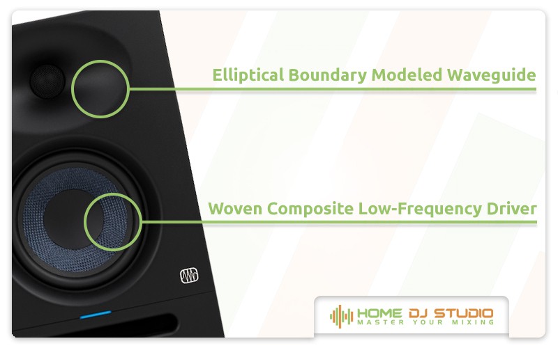 PreSonus Eris Studio 5 Details.
