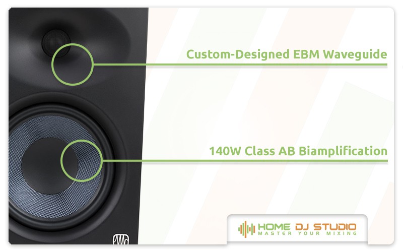 PreSonus Eris Studio 8 Details.