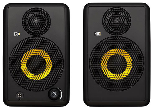 KRK GOAUX3 Studio Monitors.