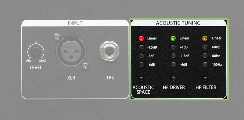 PreSonus Sceptre S6 Tuning Options.