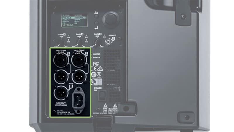 QSC K12.2 Connections