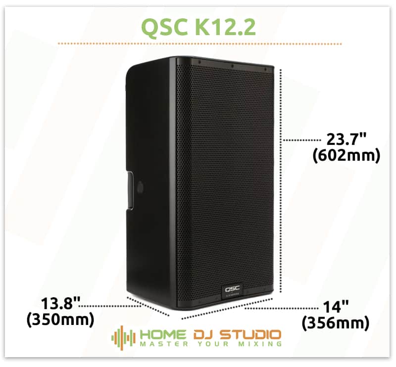 QSC K12.2 Dimensions
