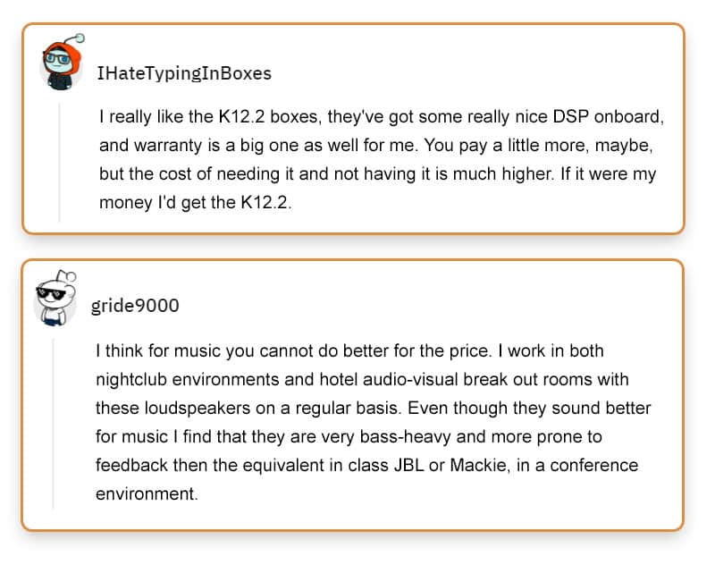 QSC K12.2 Reviews