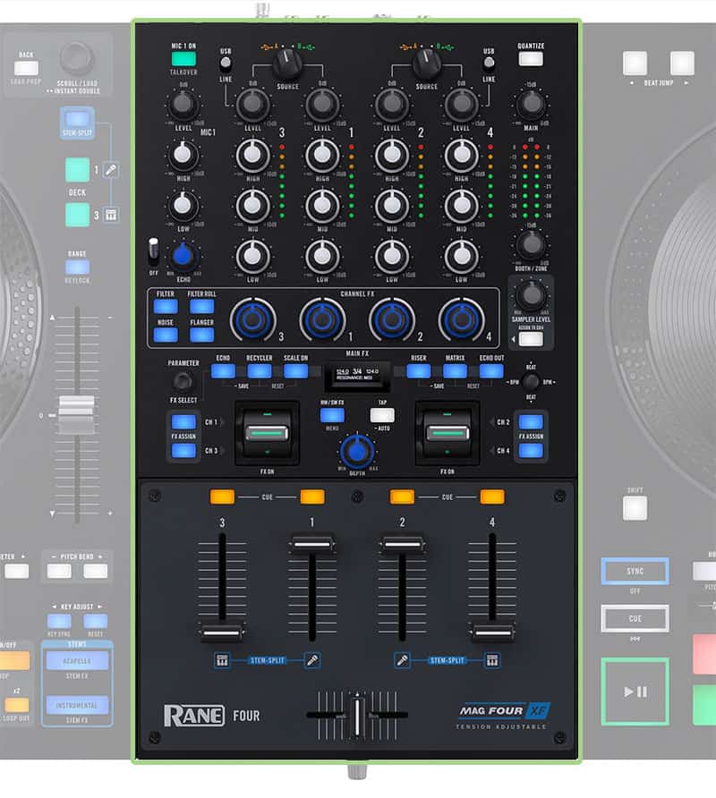 Rane Four Mixer.