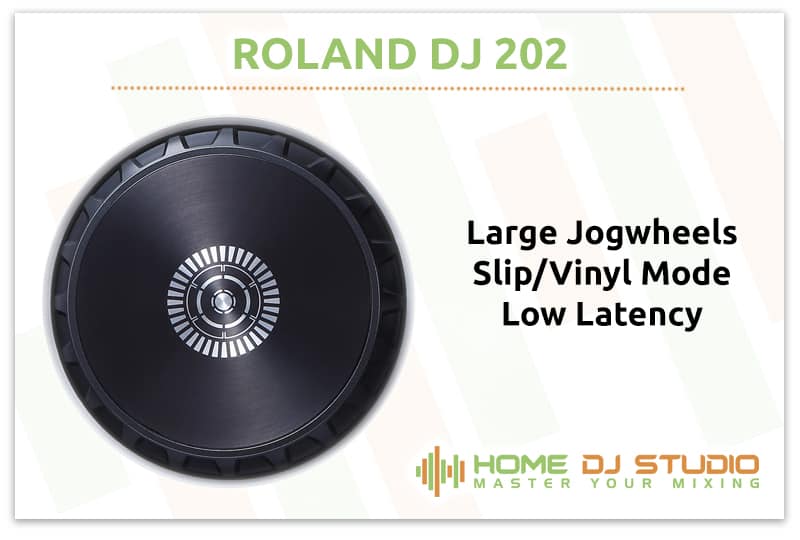 Roland DJ 202 Jogwheels
