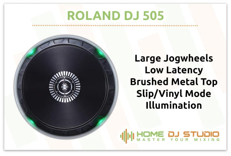 Roland DJ 505 Jogwheels