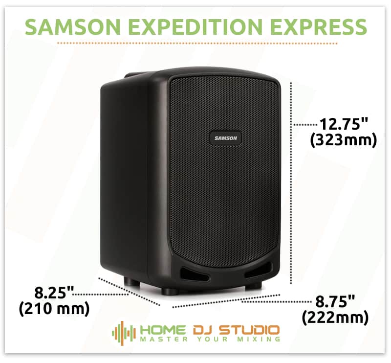 Samson Expedition Express Dimensions