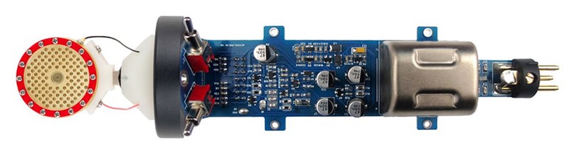 Internal view of the sE Electronics sE2200 microphone.