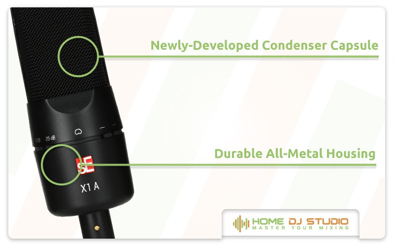 sE Electronics X1 A Details.