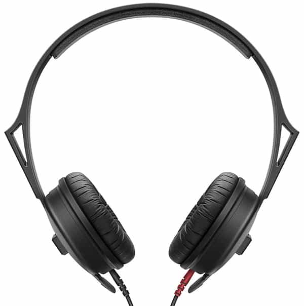 Front view of the Sennheiser HD 25 Light headphones.