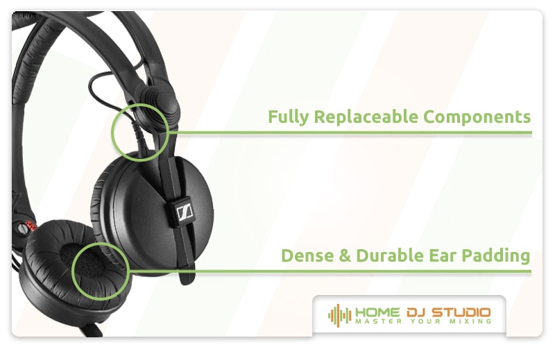 Sennheiser HD 25 Build Quality.
