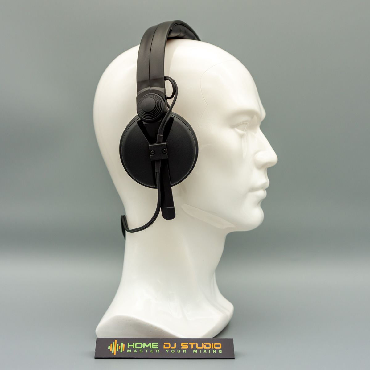 Side view of Sennheiser HD 25 headphones