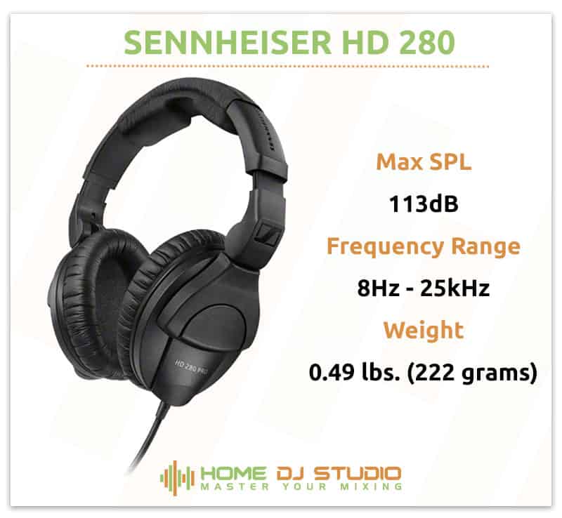 Sennheiser HD 280 Specifications.