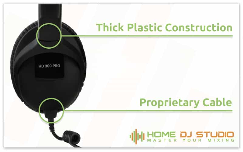 Sennheiser HD 300 Pro Details.