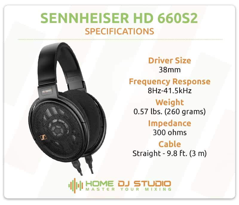 Sennheiser HD 660S2 Specifications.